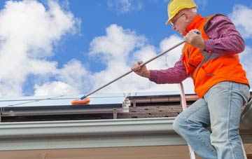 Woodhorn soft wash roof cleaning